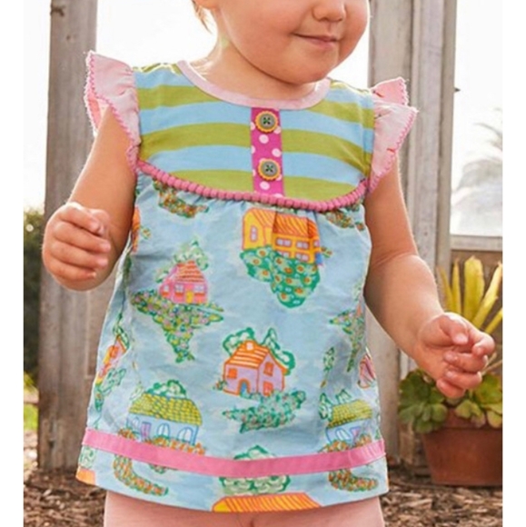NWT!! Matilda Jane In the Neighborhood Baby Tunic - Picture 2 of 4